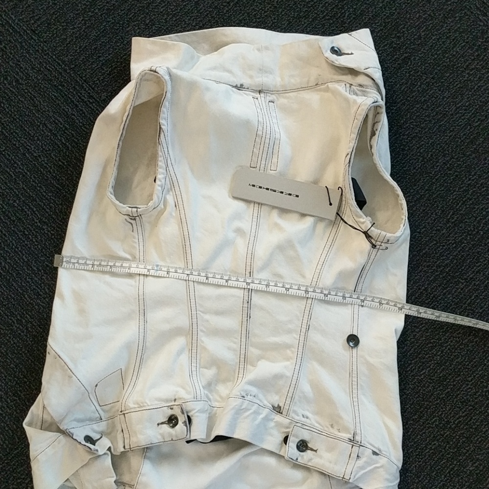 Rick Owens DRKSHDW Denim Vest - Picture 8 of 8